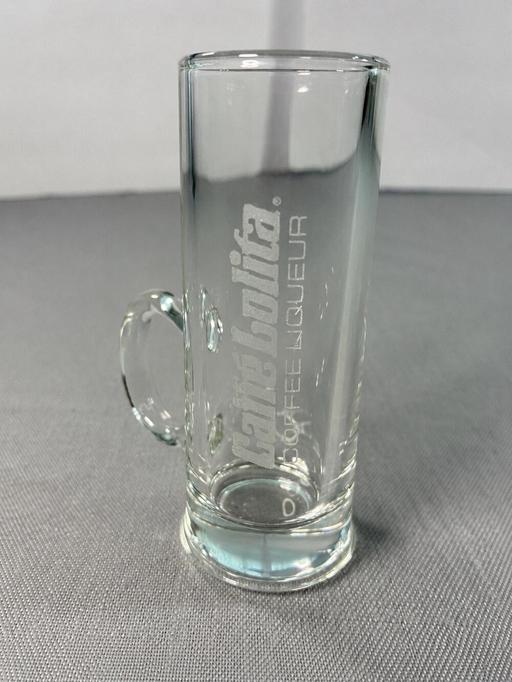 Vintage Caffe Lolita Coffee Liqueur Shot Glass France Clear Cordial Espresso Cup